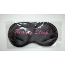 Černá maska na spaní beauty sleep